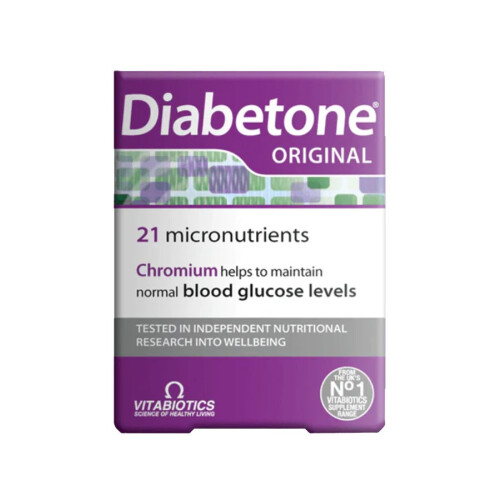 Vitabiotics Vitabiotics Diabetone 30 Tablets - Comprehensive Nutritional Support for Diabetes Management