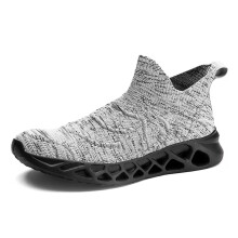 (Grey, UK11.5=EU46) MEN'S TRAINERS CASUAL SNEAKERS RUNNING WALKING TENNIS LACE UP SPORTS GYM SHOES
