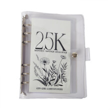 (C) 12-Months Envelopes Money Saving Challenge Easy And Funny Way To Save 2.5K/5K/10K Budget Planner Envelope Challenge Kit
