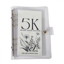 (A) 12-Months Envelopes Money Saving Challenge Easy And Funny Way To Save 2.5K/5K/10K Budget Planner Envelope Challenge Kit