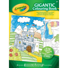 CRAYOLA Gigantic Colouring Book | 128 A4 Pages of Colouring Fun | Ideal for Kids Aged 3+