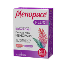 Vitabiotics Menopace Plus 56 Tablets - Menopause Support with Added Natural Nutrients