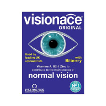Vitabiotics Visionace Original - 30 Tablets for Eye Health and Vision Support