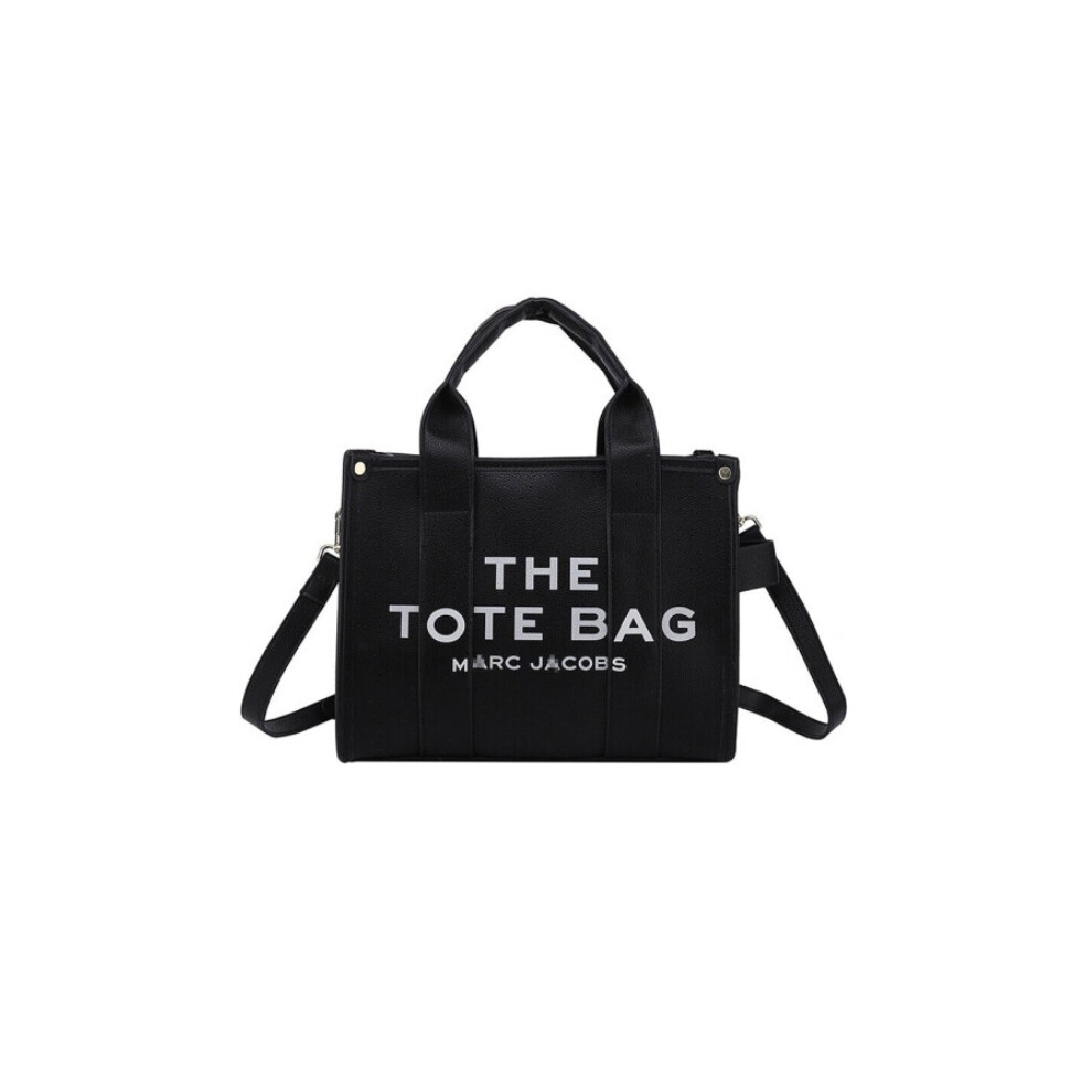 Doyarbim (Black) Womens Handbags Designer Vintage Laptop Pu Leather Shoulder Tote Bag
