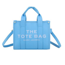 (Blue) Womens Handbags Designer Vintage Laptop PU Leather Shoulder Tote Bag