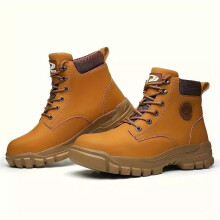(8) MENS LEATHER ULTRA LIGHTWEIGHT STEEL TOE CAP SAFETY WORK BOOTS TRAINERS SHOES SZ