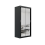 (100cm, Black) Eluks SKY Mirrored Sliding Door Wardrobe 1