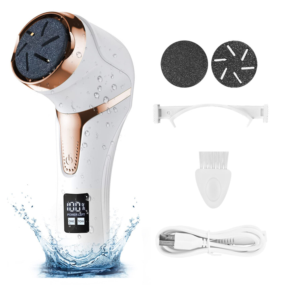 Flemye Gold (Gold) Pedicure Machine Callus Remover Pedicure Tools Professional Foot Dead Skin Remover
