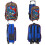 Batman Batman Foldable Trolley Backpack Wheeled Deluxe Cabin Luggage 6