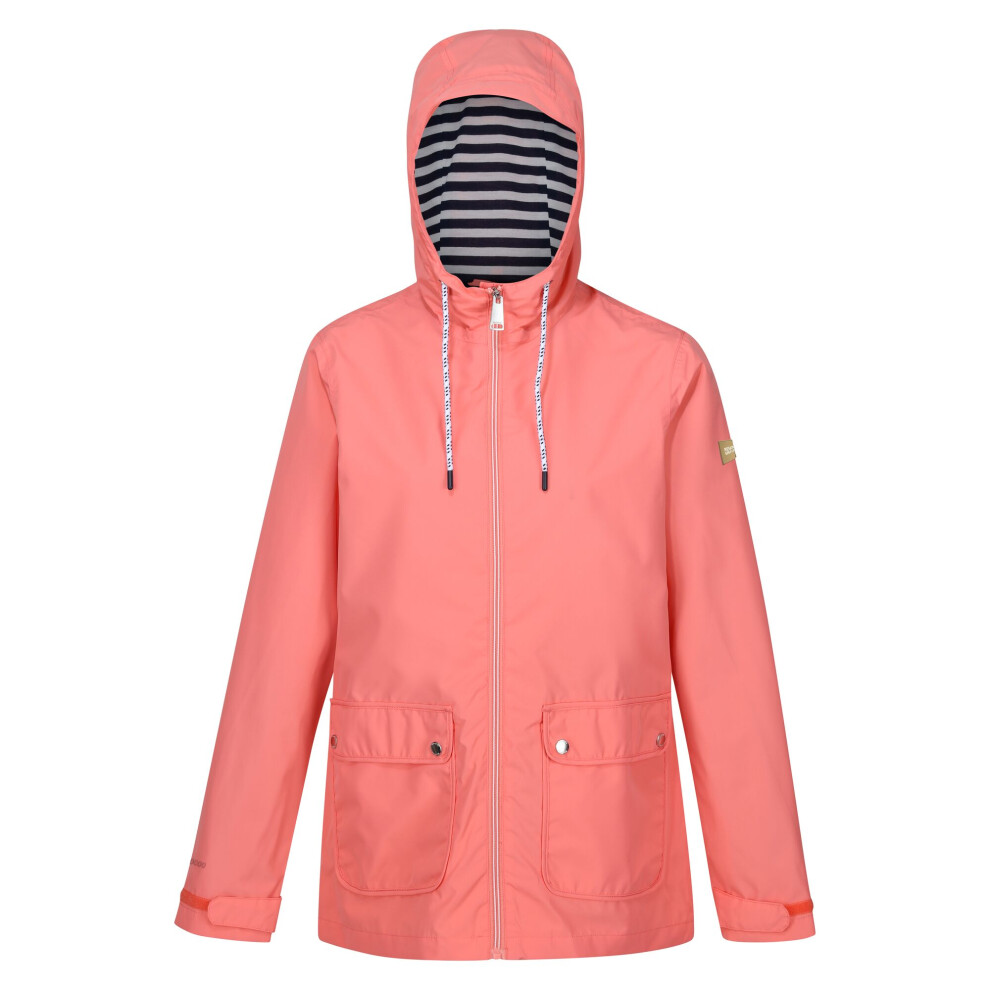 (10 UK, Shell Pink) Regatta Womens/Ladies Bayletta Waterproof Jacket