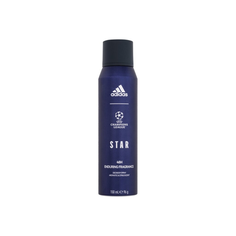 Adidas - Uefa Champions League Star Aromatic & Citrus Scent Deodorant 150Ml