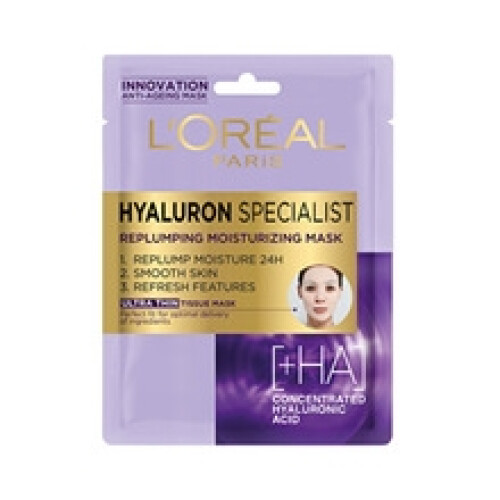 L’Oréal Paris LOréal - Hyaluron Specialist Tissue Mask - Textile mask 1.0ks