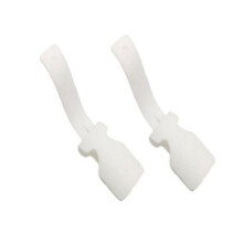 (White) 2PCS Wear Shoes Universal Convenient Shoehorn Helper Shoes Easy On And Off Shoe Slip Aid