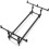 NGT Carp Rod Pod For 3 Rods Solid Square Setup & Bite Alarms Wireless 3pc & Receive 3