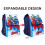 Marvel Marvel Avengers Large Backpack Flap Over Bag Waterproof Rucksack 8