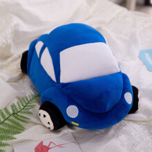 (Blue, 30cm/11.81in) Simulation Car Plush Toy Fashion Cute Fashion Cartoon Throw Pillow Doll Gift