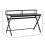 Homcom HOMCOM Gaming Computer Desk Writing Table w/ Headphone Hook Curved Front 6