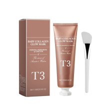 T3 Collagen Mask, T3 Baby Collagen Glow Mask, T3 Collagen Peel Off Mask, Korean Face Glowy Skin Elasticity