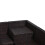 Outsunny Outsunny 8Pcs Patio Rattan Sofa Set Garden Furniture Side Table w/ Cushion 8
