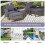 Outsunny Outsunny 5 Pieces Outdoor Patio Furniture Set Wicker Conversation Set Dark Grey 6