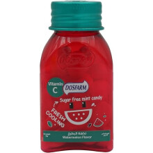 Dosfarm Watermelon Sugar-Free Mint Candy 1's - Refreshing Flavor and Calorie-Free Treat