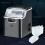 Homcom HOMCOM Counter Top Ice Maker Machine with Adjustable Cube Size Scoop Black 6