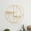 Living And Home Gold Wall Hanging Storage and Display Decorative Shelf 2