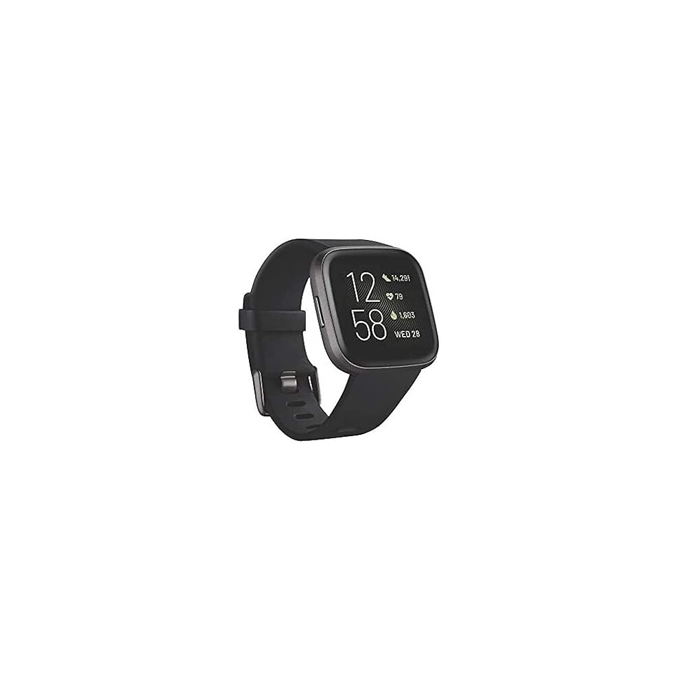 (Black) Fitbit Versa 2 Smart Watch