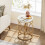 Tribesigns Tribesigns Round End Table,  Side Table Cocktail Table 4