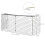 Homcom HOMCOM Fireguard Fire Safe Guard Extending Fireplace Wire Mesh Screen Cover 2