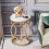 Tribesigns Tribesigns Round End Table,  Side Table Cocktail Table 1