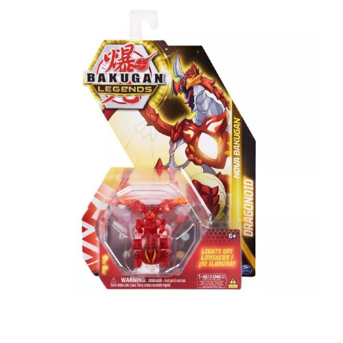 Spin Master (Dragonoio) Bakugan Legends Nova Light-Up Collectable Figures