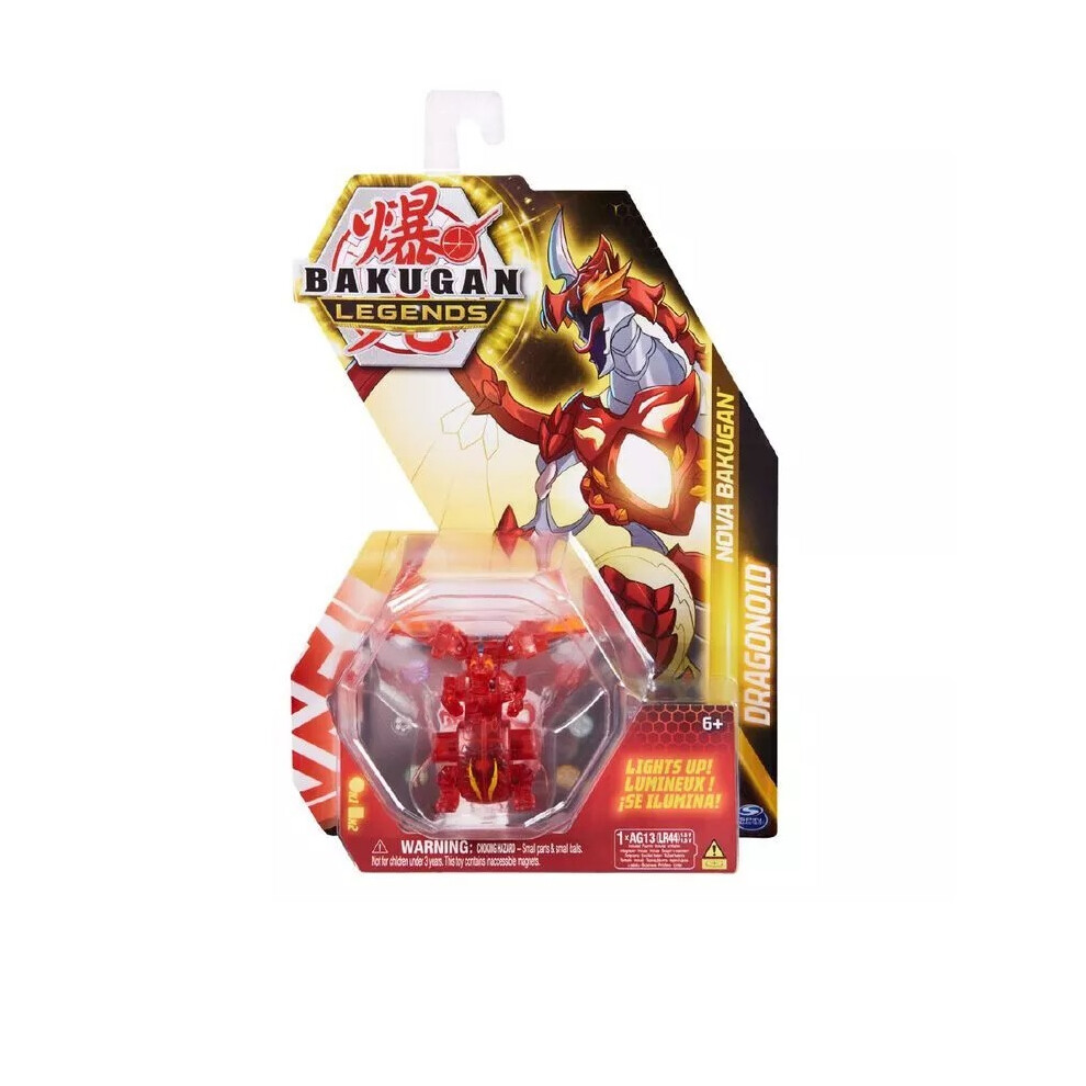 (Dragonoio) Bakugan Legends Nova Light-Up Collectable Figures