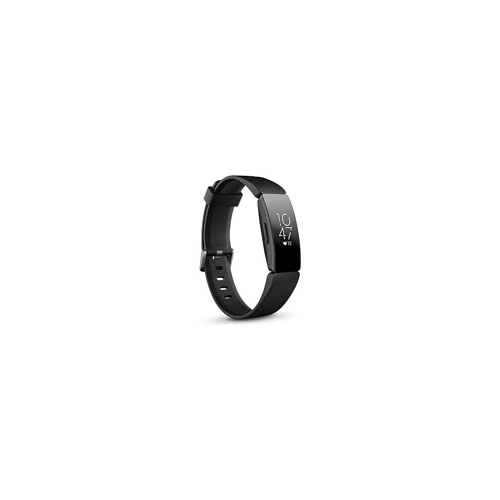 (Black) Fitbit Inspire HR Fitness Tracker