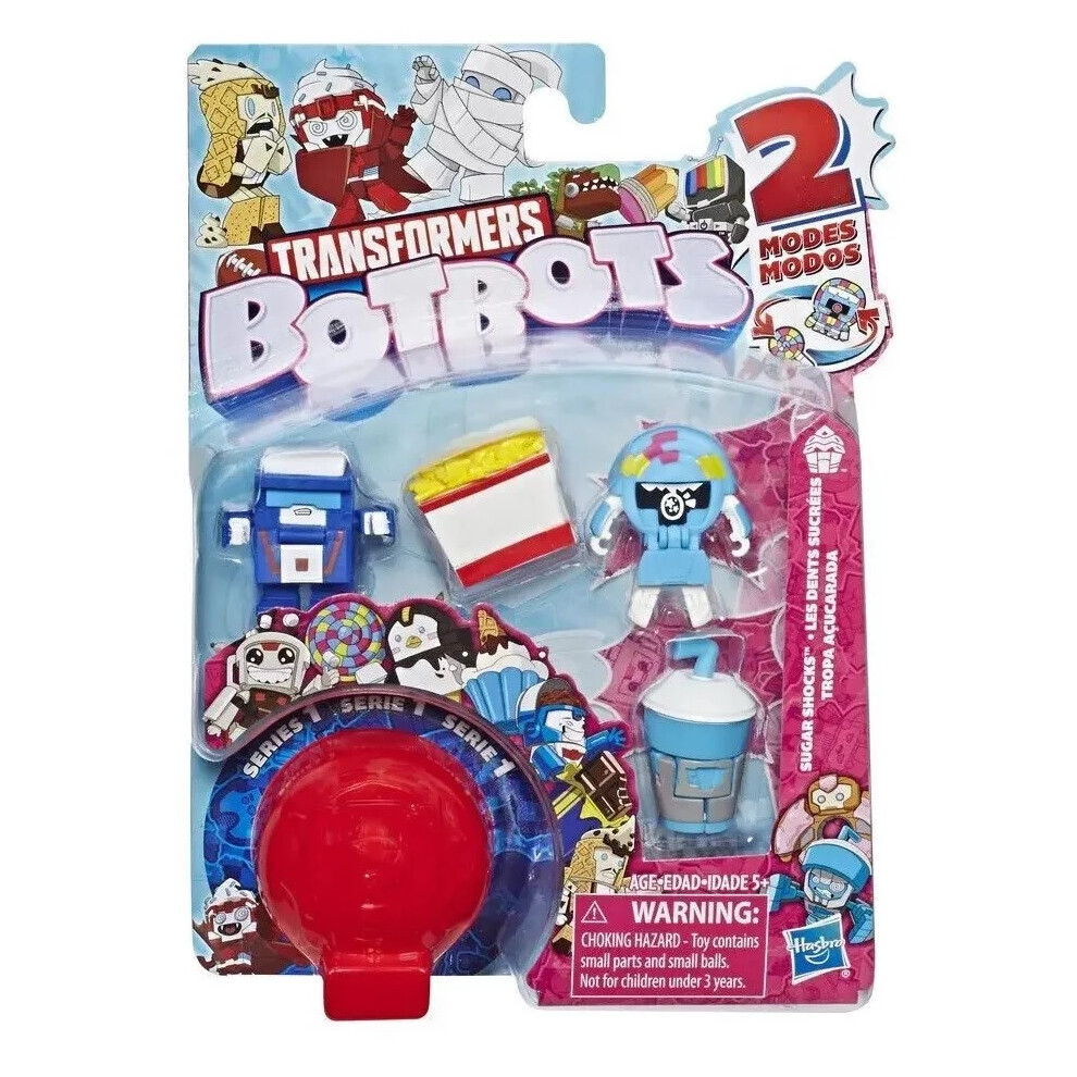 (Sugar Shocks - 02) Transformers BotBots Toys S1 Mystery 2-in-1 Figure