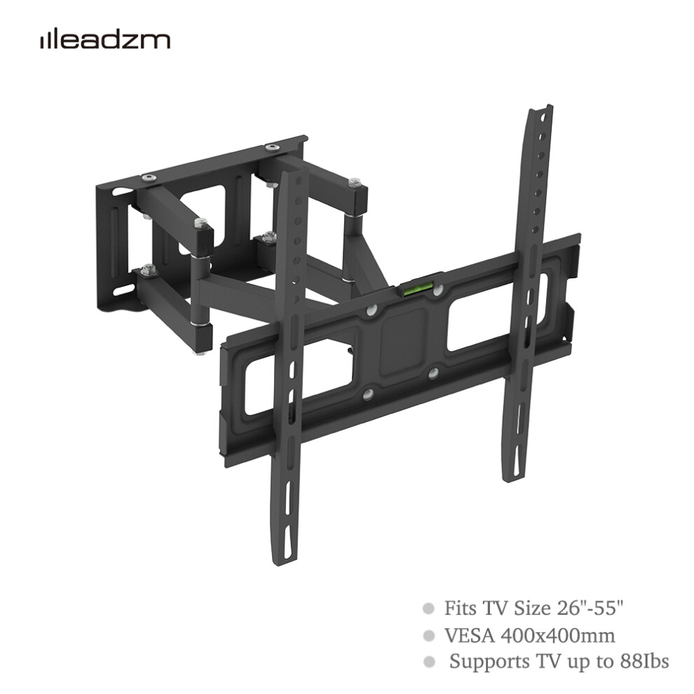 LCD LED TV Wall Bracket 26 32 40 47 50 55" Tilt Swivel Stand VESE 400*400
