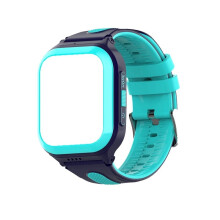 (1 set Blue Strap) Detachable Strap Casing of Wonlex KT24S Kids GPS Smart Watch Accessories