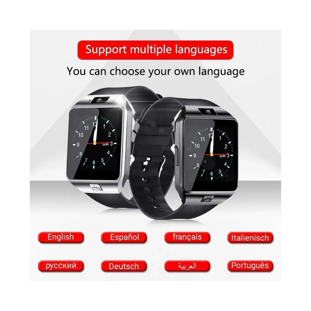 white DZ09 Smart Watch Relogio Android smartwatch phone fitness tracker reloj on OnBuy