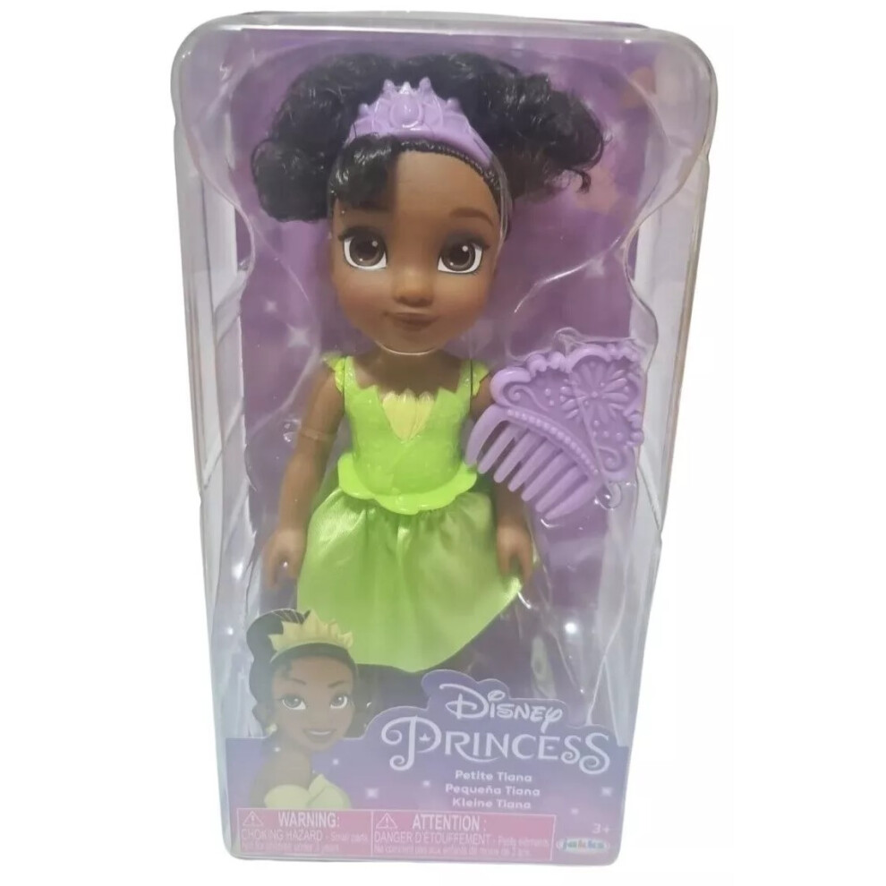 (Tiana) Disney Princess Petite Girl's Mini Doll Figure