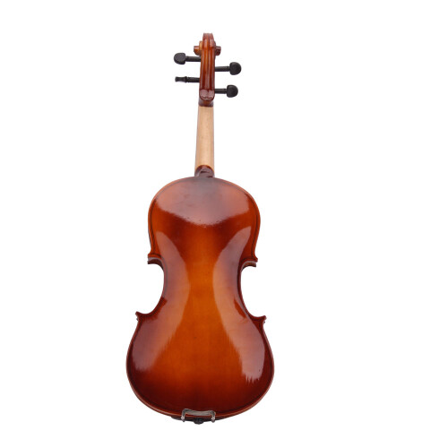 4/4 Size Acoustic Violin Full Set with Case + Bow + Rosin + Bridge 2