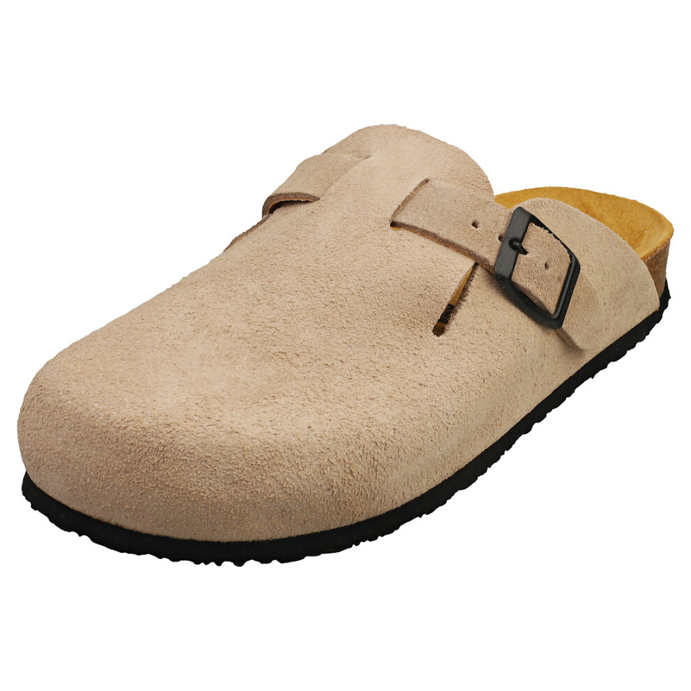 (7) Plakton Blogg Womens Slippers Sandals in Stone