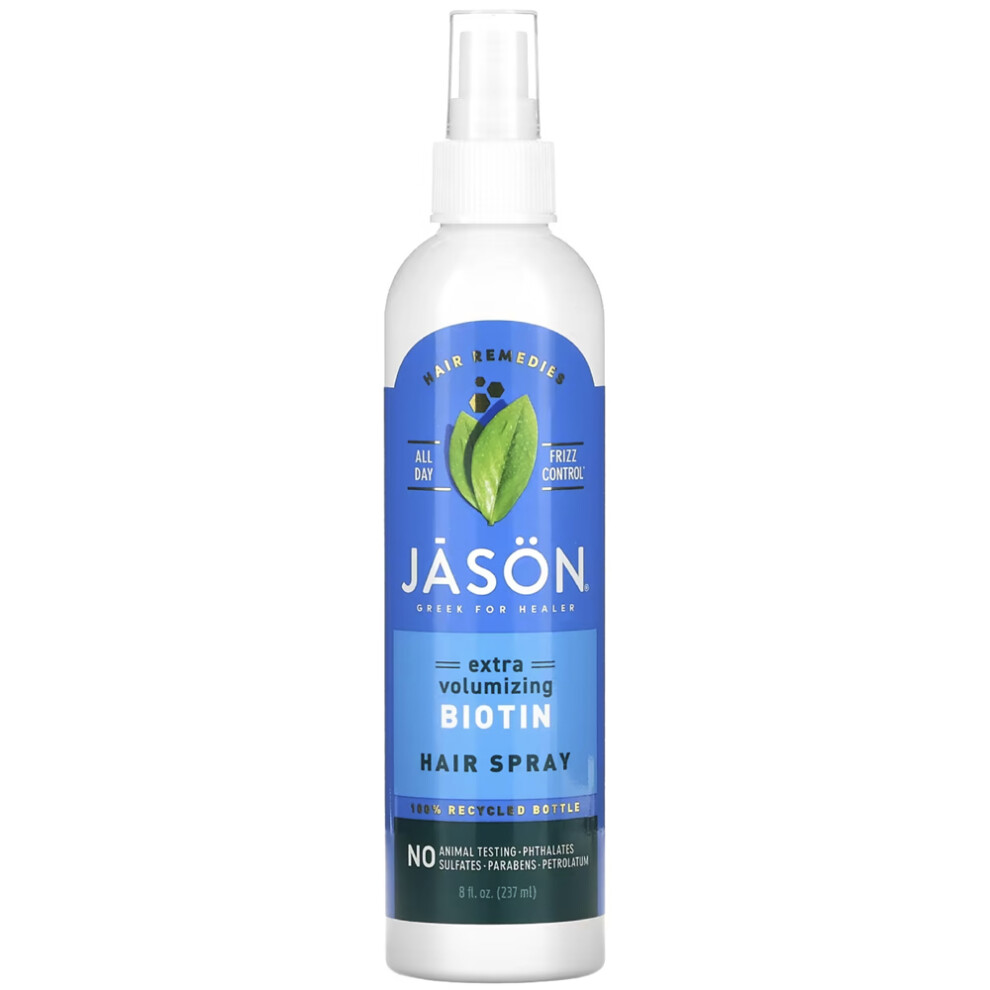 Jason Extra Volumising Biotin Hair Spray 237ml with All Day Frizz Control