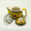 (Oriental Design) Small Herbal Teapots - Assorted 3