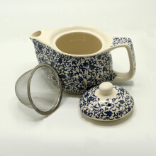 (Blue Pattern) Small Herbal Teapots - Assorted