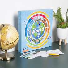 Where In The World? Board Game Test Your Geographical & Flag Knowledge
