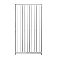 Dog Run Panels Galvanised Steel Kennel Pen 8cm Bar Spacing 1.84m x 1m