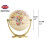Exerz 10cm Antique Globe - Mini Globe - Vintage Colour Modern Map (Diameter: 10cm) 3