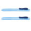 Pentel Pentel Clic Stick Eraser Rubber Holder - Blue Barrel + Clic White Eraser Refills (2) 2