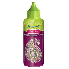 Fabric Glue No Stitch Clear Glue Sequins Glue Diamante Gems Glue Textile Glue (80ml Fevicryl No Stitch Fabric Glue)