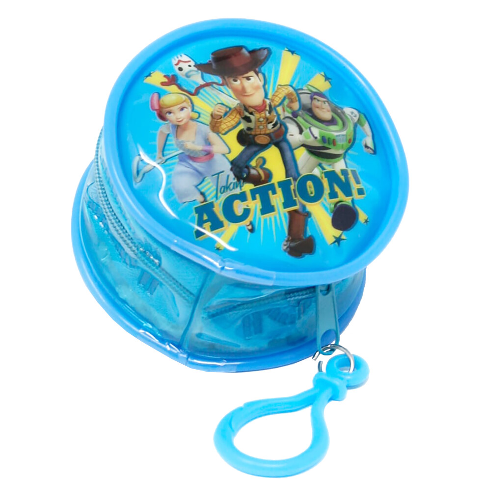 Toy Story Action Coin Purse Round PVC Wallet Children Character Boys